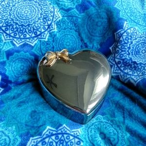 Vintage Silver plated trinket box